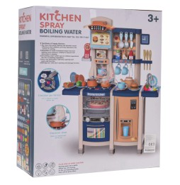 Kids Interactive Kitchen with Lights and Sounds - 65 Pieces