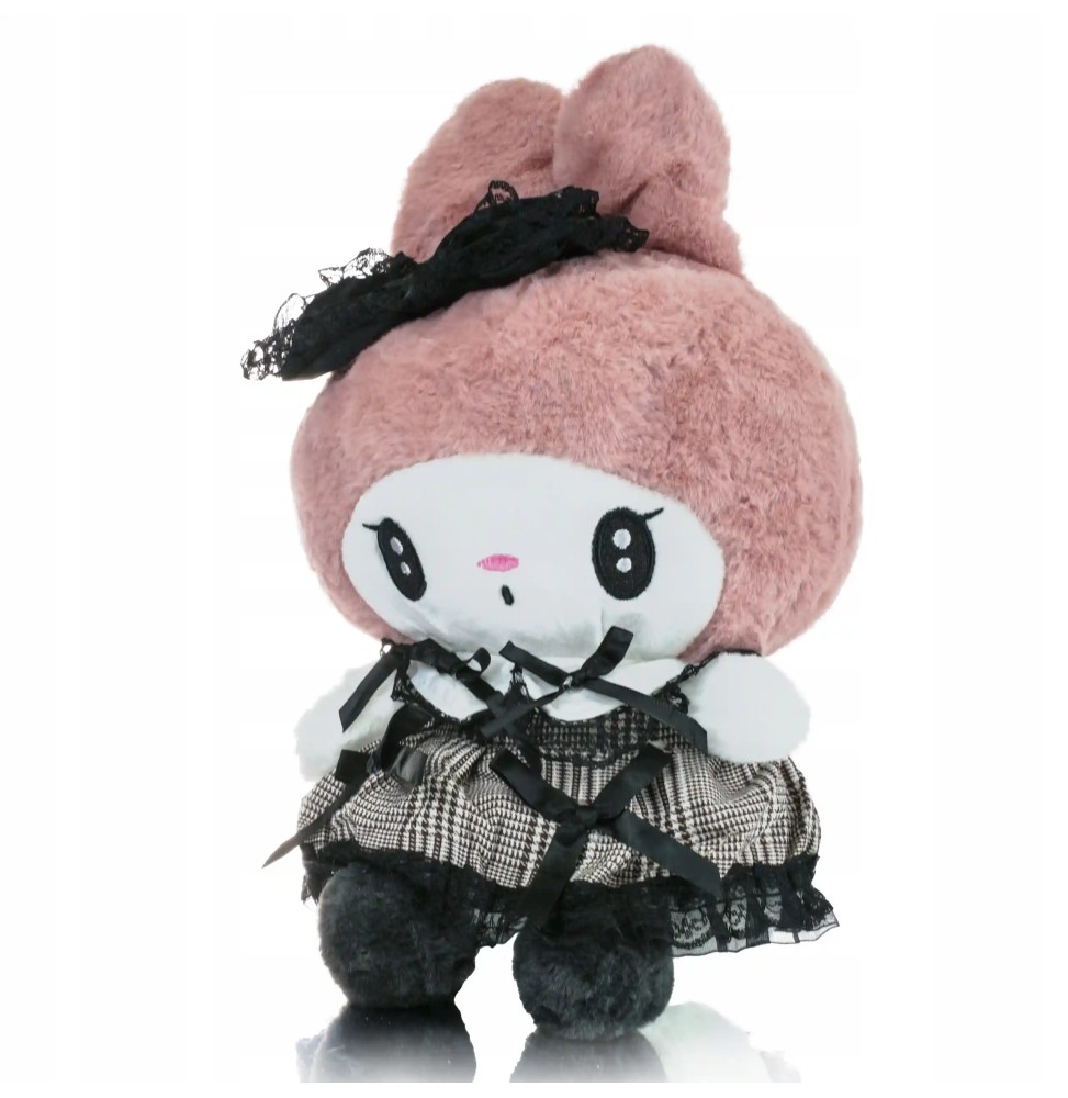 Gray Kuromi Plush Toy 35 cm