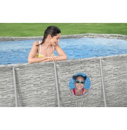 Piscină cu cadru Power Steel Swim Vista 427x250x100