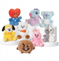 Jucărie din pluș BT21 VAN 13 cm - Prietenul Gri