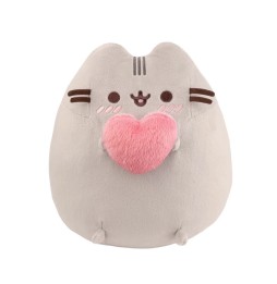 Pusheen maskotka z sercem na Walentynki