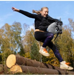 Hobby Horse Skippi - Duży koń A3 z kantarem