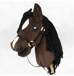 A4 Hobby Horse Chestnut Brown - Stick Horse