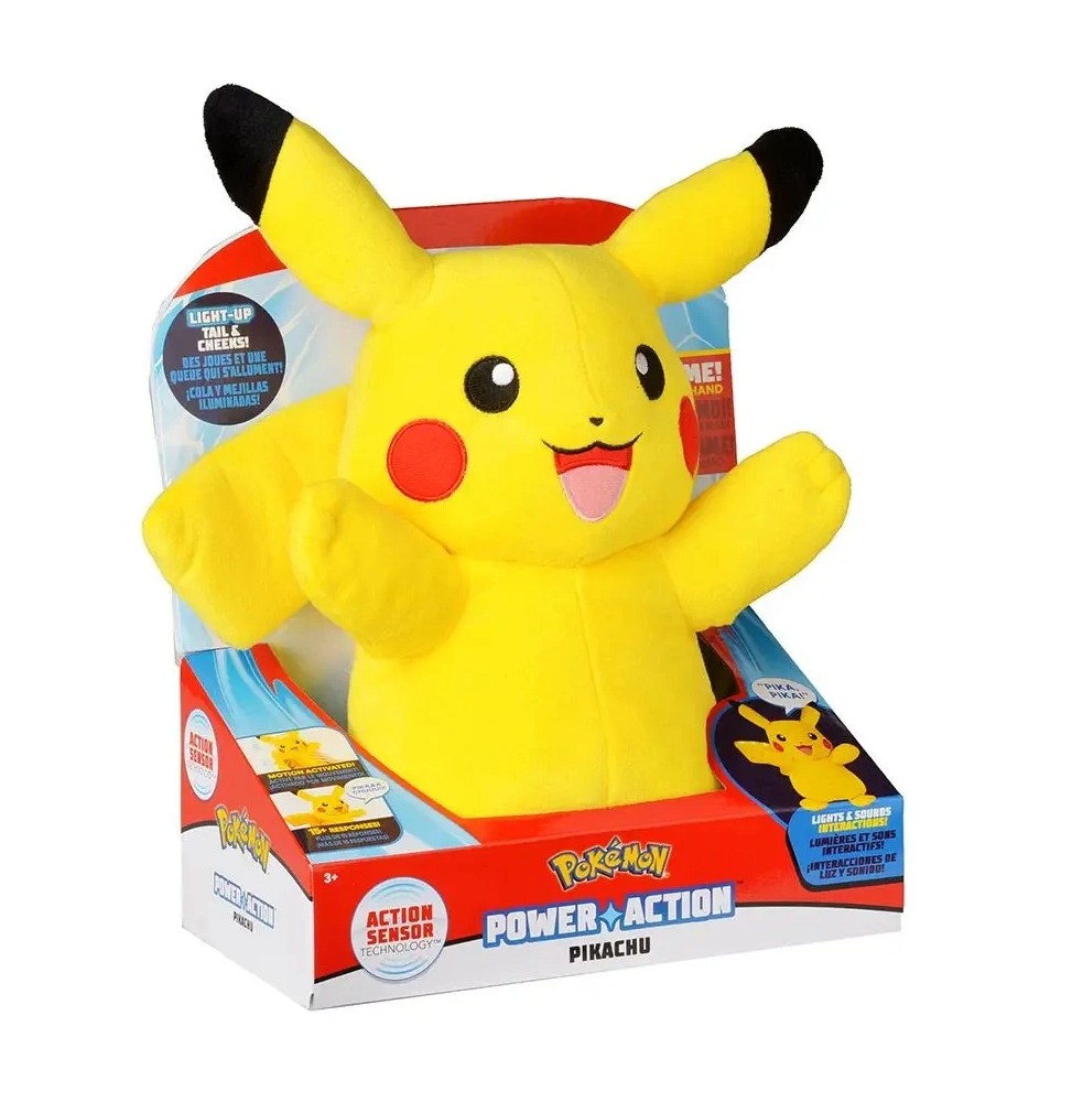 Pokemon Power Action Pikachu maskotka interaktywna Pokemon Power Action Pikachu maskotka interaktywna