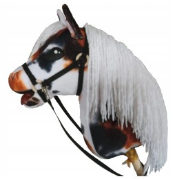 A4 Hobby Horse Błysk Srokaty na Kiju