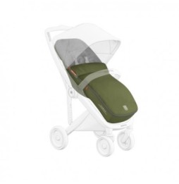 Greentom sac de dormit pentru picioare olive - ecologic