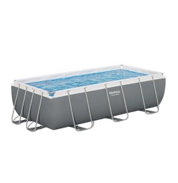 Bestway Power Steel Frame Pool 404x201x100 Dark Gray