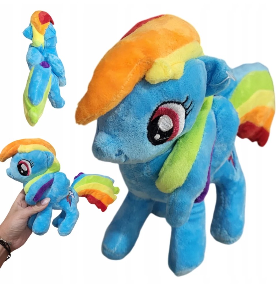 Maskotka Niebieski Kucyk Rainbow Dash 20 cm Pluszak