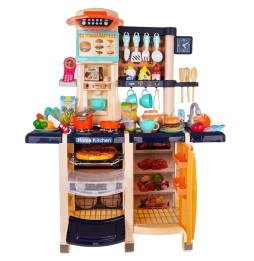 Kids Interactive Kitchen with Lights and Sounds - 65 Pieces