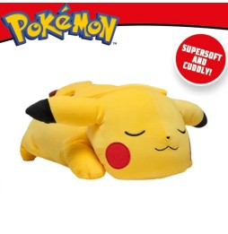 Pluszowy śpiący Pikachu 45cm