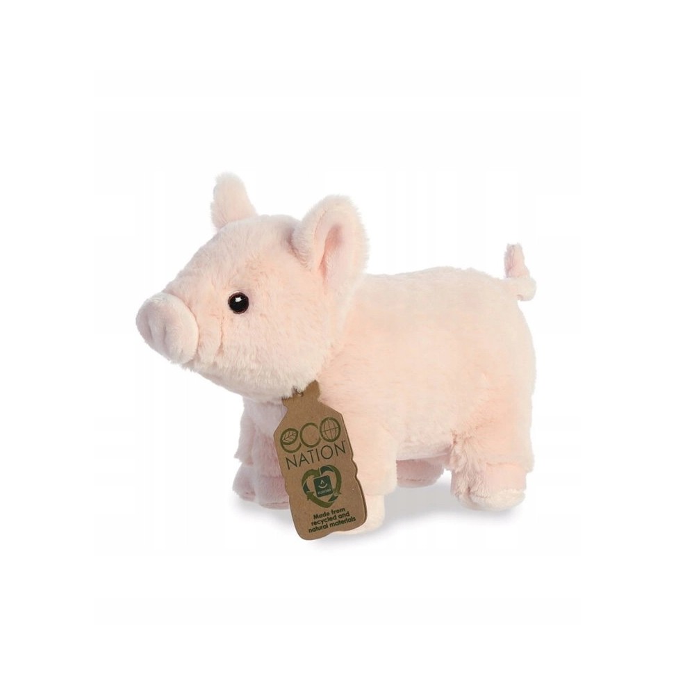 Eco Plush Pig Stuffed Toy Aurora