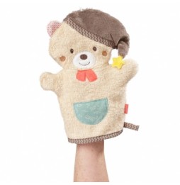 Bear Bruno Bath Mitt - Bruno Collection