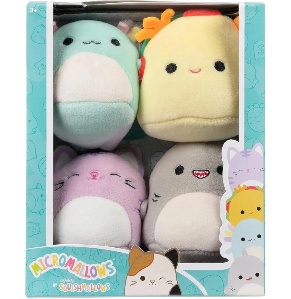 Squishmallows Micromallows 4Pack 6cm Gordon