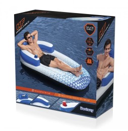 Indigo Wave Inflatable Swimming Mattress Bestway