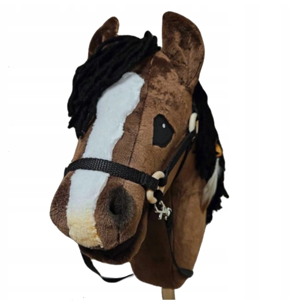 Hobby Horse Nuc Brown cu Pată Albă