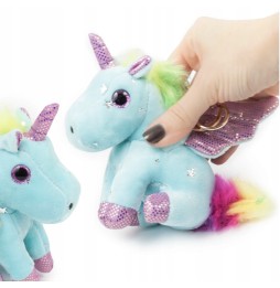 Unicorn Keychain Plush Toy - Lucky Amulet