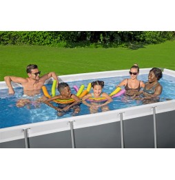 Bestway Power Steel Frame Pool 404x201x100 Dark Gray