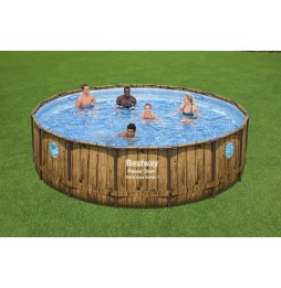 Power Steel Swim Vista Frame Pool 488x122cm