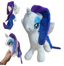 Stuffed White Pony Rarity Plush 20 cm