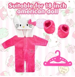 Îmbrăcăminte Hello Kitty pentru păpuși 45 cm