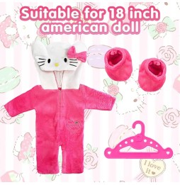 Ubranko Hello Kitty dla lalki 45 cm