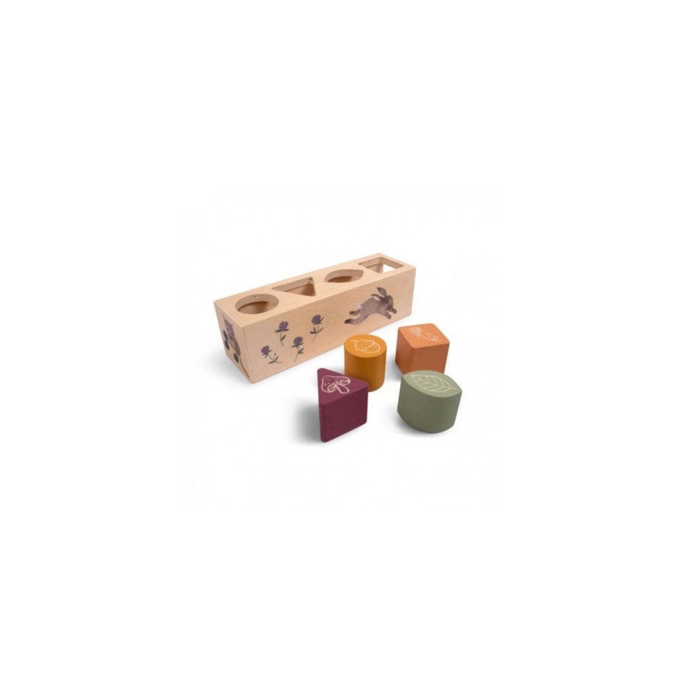 Filibabba Wooden Shape Sorter for Children