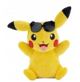 Pikachu in Glasses 20 cm Plush Toy