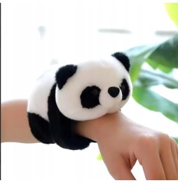 Plush Panda with Wristband