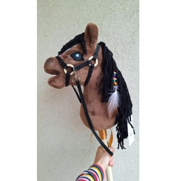 Hobby Horse Nuc Brown cu Pată Albă