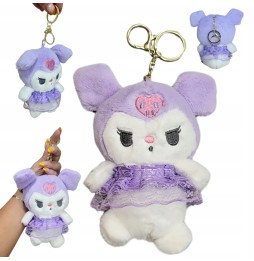 Plush Kuromi Cinnamoroll Keychain 15 cm