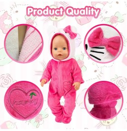 Ubranko Hello Kitty dla lalki 45 cm
