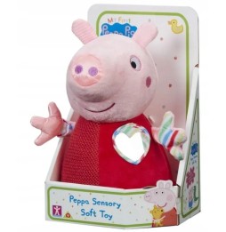 Sensoryczna maskotka Świnka Peppa 25 cm