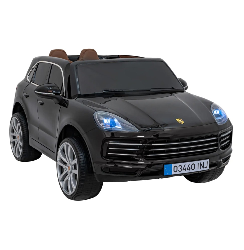 Porsche Cayenne S dla dzieci - czarny z pilotem i audio