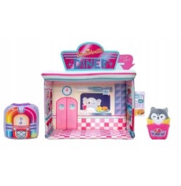 Squishmallows Mini Pluszak Wilk Retro Diner