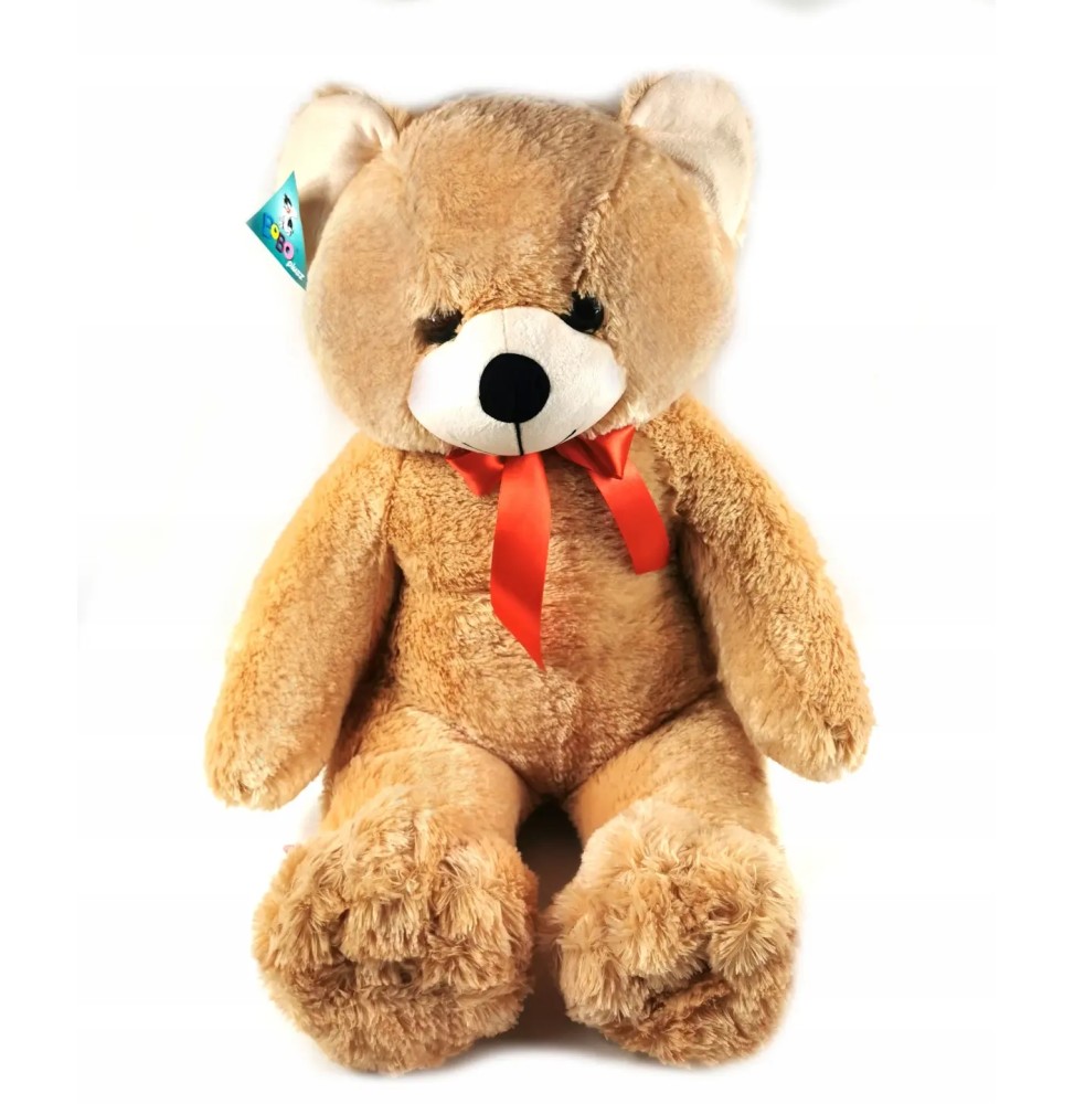 Plush Teddy Bear with Bow Tie 75 cm