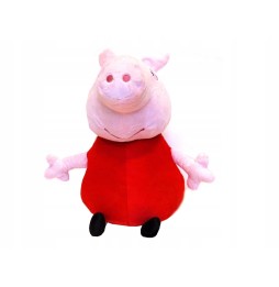 Păpușă mare din pluș Peppa 65 cm