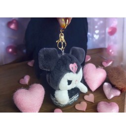 Plush Kuromi Cinnamoroll Keychain 15 cm