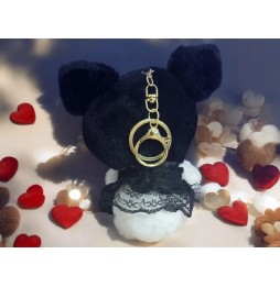 Plush Kuromi Cinnamoroll Keychain 15 cm