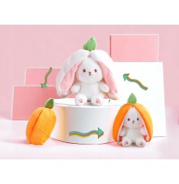 Strawberry Bunny 2in1 Plush 25 cm