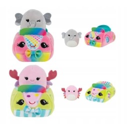 Mini Maskotka Squishmallows z Pojazdem