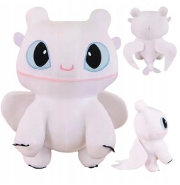 White Fury Dragon 30 cm Plush Toy