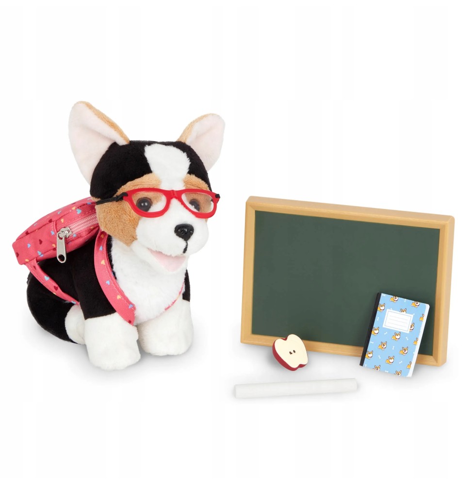 Our Generation: puppy with school accessories