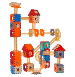 Ball Track Blocks 246-Piece Set for Kids