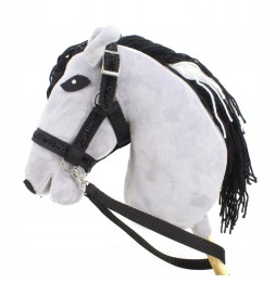 Kantar Mustang Hobby Horse brokat A3 czarny