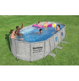 Power Steel Swim Vista Pool Bestway 549x274x122