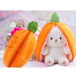 Strawberry Bunny 2in1 Plush 25 cm