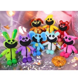 8-Piece Smiling Critters Plush Toy Set