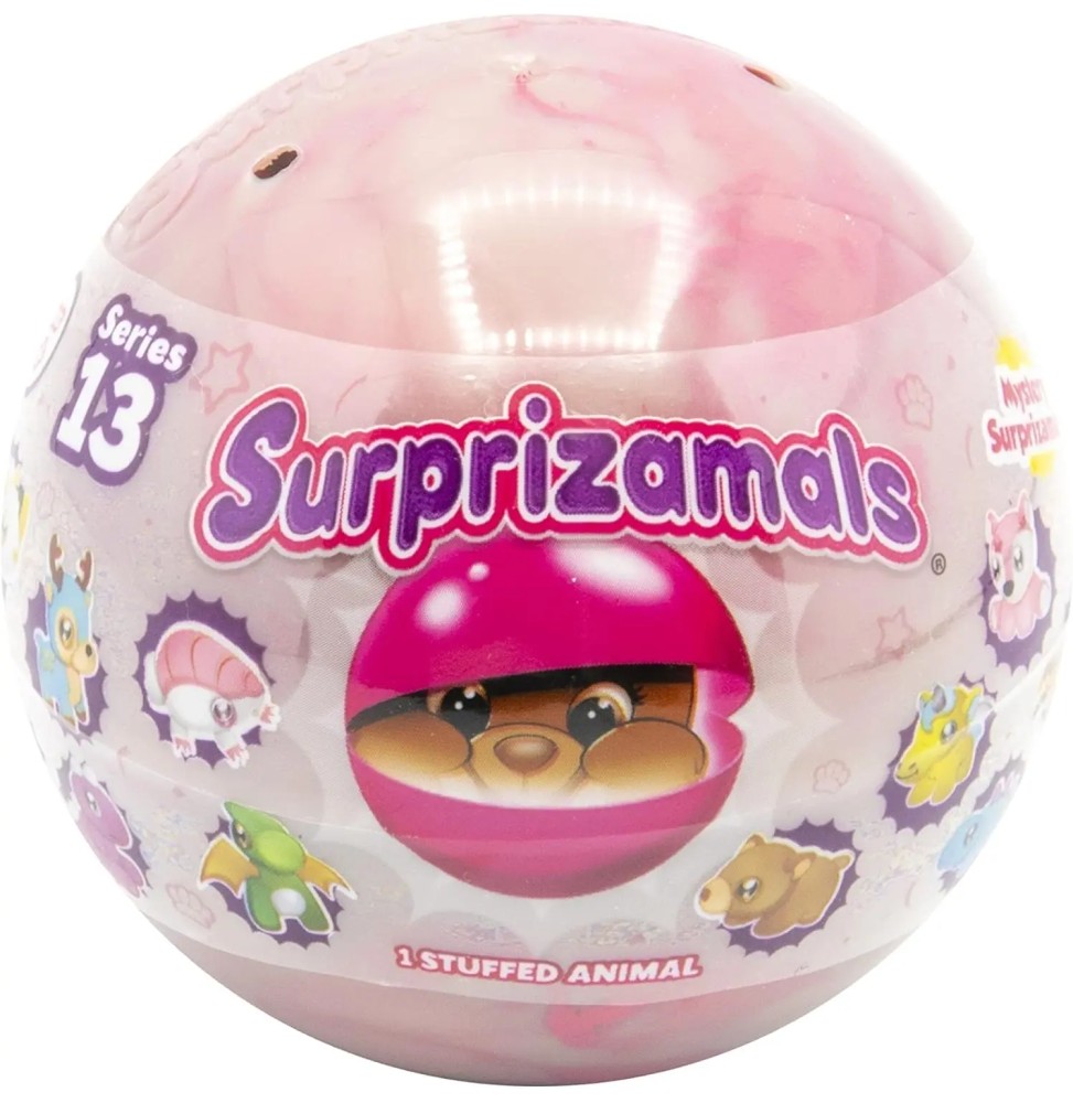 Surprizamals plush toy 6 cm in surprise ball