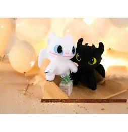 White Fury Dragon 30 cm Plush Toy