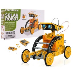 Set vehicule solare 12 în 1 portocalie